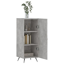 Acheter Maison Chic Buffet,Meuble de Rangement,commode pour salon,Cuisine Gris béton 34,5x34x90 cm Bois d'ingénierie -MN26475