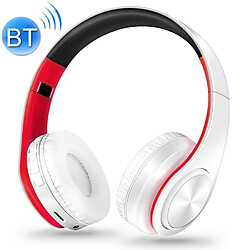 Wewoo Casque sans fil Sport pliant Stéréo Musique Bluetooth Téléphones Écouteurs Prise en charge Carte TF (Rouge) 