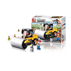 Avis Briques Compatibles Lego - Construction - La ville - Le Camion Rouleau Compresseur - Sluban