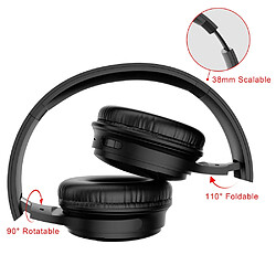 Acheter GUPBOO Casque Bluetooth H1 Pro Casque stéréo sans fil Hi-Fi Casques de jeu Suppression du bruit sur l'oreille avec prise en charge du micro Carte TF