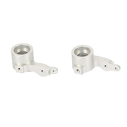 Ensemble De Support De Moyeu De Direction De Bras De Suspension Inférieur RC Pour WPL D12 Silver R551S