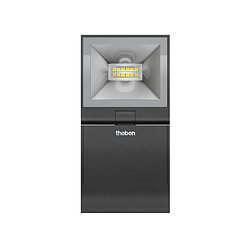 projecteur à led - theleda s - 10w - noir - theben 1020722 