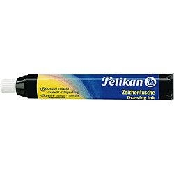 Pelikan Encre de chine A, cartouche de 9 ml, noir (17) ()