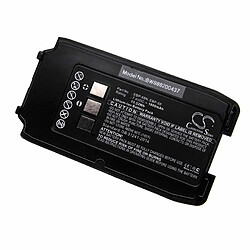 vhbw batterie remplace Alinco EBP-68, EBP-68N avec clip de ceinture pour radio talkie-walkie (1800mAh, 7.4V, Li-Ion) 