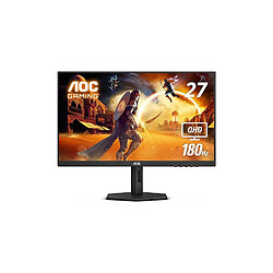 AOC G4 Q27G4XN écran plat de PC 68,6 cm (27") 2560 x 1440 pixels Quad HD LCD Noir, Gris 