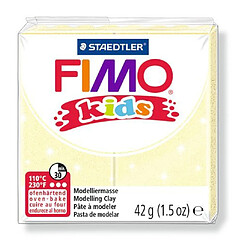 Pâte Fimo Kids 42 g Jaune perlé 8030.106 - Fimo