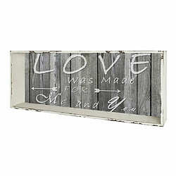 Paris Prix Étagère Murale Vintage Love 76cm Gris 