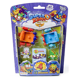 Magic Box Int. Kit 4 figurines et 2 véhicules SuperZings 5 AeroWagon mix