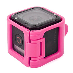 Wewoo Cadre de protection rose pour session GoPro HERO5 / session HERO4 / session HERO Support de à profil bas 