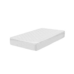 Beliani Matelas à ressorts ensachés équilibré / ferme 80 x 200 cm DUO 