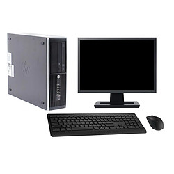 PC HP Compaq Pro 6300 SFF Ecran 22" i3-2120 RAM 16Go SSD 120Go Windows 10 Wifi - Occasion