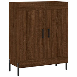 Maison Chic Buffet,Meuble de Rangement,commode pour salon,Cuisine chêne marron 69,5x34x90 cm bois d'ingénierie -MN89161