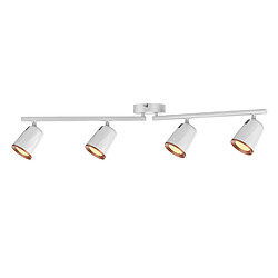 Lampe Solange Rabalux spot 4x, LED 24W, blanc, moderne 