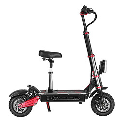 BOYUEDA S5 11" Trottinette électrique avec siège, Double Moteur 6000 W 38 Ah, Max 85 km/h 