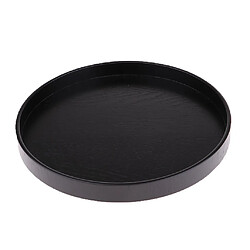 Plateau en bois rond modèle affichage base sable table paysage support de plate-forme 30x2cm