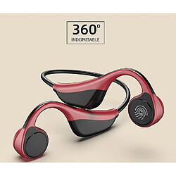 Avis Universal Casque sans fil os bluetooth 5.0 casque sport stéréo casque de rechange étanche (rouge)