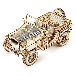 Universal Retro Diy Mothable Mothable Army Jeep Wooden Puzzle Game Toy Gift For Children Teens Adult | Puzzles 