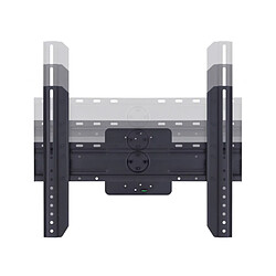 Multibrackets 7136 support pour téléviseur 160 cm (63") Noir