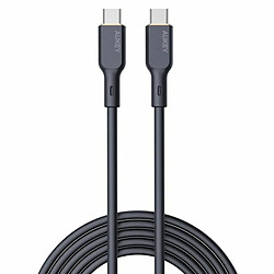 Câble USB-C vers USB-C Aukey CB-SCC101 Noir 1 m