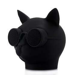 Avis Wewoo Enceinte Bluetooth Haut-parleur sans fil de forme Mini CatPrise en charge mains libres / carte Micro SD / FM Noir