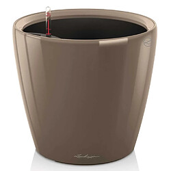 LECHUZA Jardinière CLASSICO LS 43 ALL-IN-ONE taupe brillant 16085