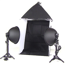 Bematik Portable Photo Studio 60cm softbox et des projecteurs