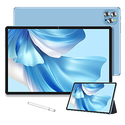 Tablette tactile - VANWIN V62 - 10,1" - RAM 8Go - ROM 256Go - Android 12 - Bleu - 4G Lte+ 5G WiFi + Bookcover