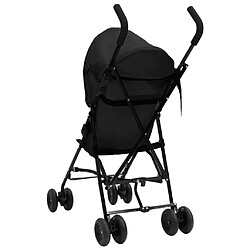 Acheter vidaXL Poussette bébé Anthracite et noir Acier