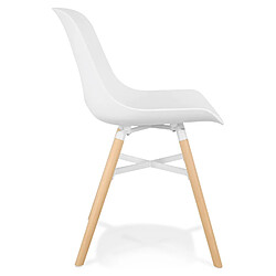 Avis Alterego Chaise design 'GLADYS' blanche