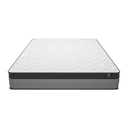 Acheter Vente-Unique Matelas 140 x 190 cm ressorts ensachés et mémoire de forme ép.24cm - ILLUSION de YSMÉE