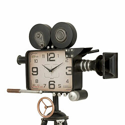 Paris Prix Horloge Design sur Pied Camera 153cm Noir