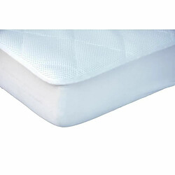 Domiva Housse de matelas Alese Toucan - 100% Polyester - Maille 3D - Blanc - 70 x 140 cm