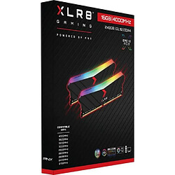 PNY XLR8 Gaming EPIC-X RGB Mémoire PC 16Go (2x 8Go) DDR4 4000MHz CL18 288-pin DIMM Noir pas cher