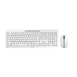 CHERRY Stream Desktop Recharge keyboard CHERRY Stream Desktop Recharge clavier RF sans fil QWERTY Anglais Souris incluse Gris