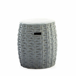 Tabouret Thai Natura Gris 40 x 46 x 40 cm 