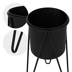 Avis ML-Design Supports à fleurs Set de 6 pots en acier Pot de fleurs Support de plantes Colonn