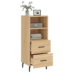 Acheter Maison Chic Buffet,Meuble de Rangement,commode pour salon,Cuisine Chêne sonoma 34,5x34x90 cm Bois d'ingénierie -MN65922