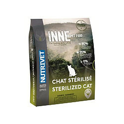 NUTRIVET Croquettes Inne - Pour chat stérilisé - 1,5 kg