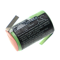 vhbw batterie remplace Panasonic 85-07, N1100C pour rasoir tondeuse à cheveux (1100mAh, 1,2V, NiMH) 