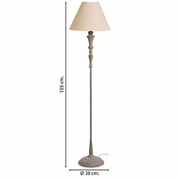 Avis Lampadaire Alexandra House Living Blanc Gris 220-240 V 38 x 154 x 38 cm