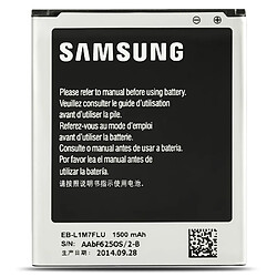 Caseink Batterie d Origine Samsung EB-L1M7FLU Pour Galaxy S3 Mini NFC (1500mAh) 