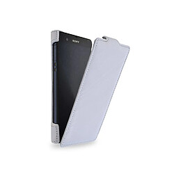 Sony Etui flip pour Xperia Z en cuir blanc