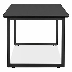 Avis Paris Prix Bureau Design Ribaila 130cm Noir