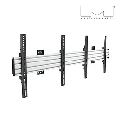 Fixation double écran MULTIBRACKETS PRO Series MBW2U Silver pr moniteur 101,6 cm 40" 165,1 cm 65" Capacité 60 kg. VESA 100x100, 600x400mm