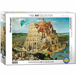 Eurographics La tour de Babel par Pieter Brueghel (1000 piAces) Puzzle (6000-0837) 