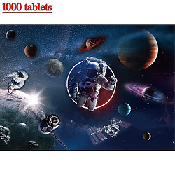 Universal 1000 pièces d'astronaute et d'espace puzzle puzzle jouets cadeaux 