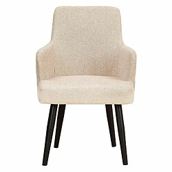 Paris Prix Lot de 2 Fauteuils Design Gitega 84cm Beige