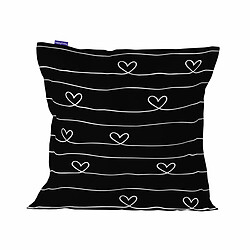 Happy Friday Housse de coussin HappyFriday Blanc My love Multicouleur 60 x 60 cm