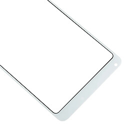 Acheter Wewoo Lentille en verre avec écran avant pour 10 PCS pour Xiaomi Mi Mix 2S (Blanc)