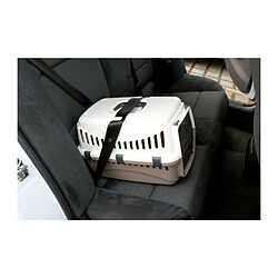 KERBL Box de transport Expedition pour chien - 48x32x32cm - Creme et taupe